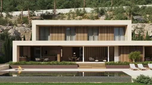 South-facing minimalistic villa in Son Vida South-facing minimalistic villa in Son Vida
